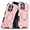 Pink, variant on Case for Galaxy A06,Military Grade [Built-in Kickstand] Magnetic Rotate Ring Holder Heavy Duty TPU PC Shockproof Drop Protect Phone Case for Samsung Galaxy A06 4G (Pink)
