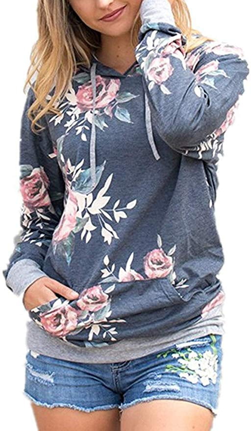 Womens outlet floral hoodies