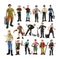 thumbnail image 5 of Lefu Modèles de Trains Fermier Berger Figurines Peintes Simulation Ferme Personnes Debout, 5 of 5