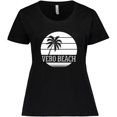 thumbnail image 3 of Inktastic Vero Beach Florida Vacation Women's Plus Size T-Shirt, 3 of 5