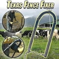 thumbnail image 2 of Texas Fence Fixer,iron Garden Fence Fixer Repair Tool Strong Corrosion Resistance Anti Rust Barbed Wire Fence Stretcher Tool, 2 of 5