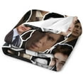 thumbnail image 3 of Cool #7 Cillian Murphy Blanket Super Soft Throw Blanket Silky Flannel Lightweight for Sofa, Bed Blanket All Season Use 30""*40""（76 * 100cm）, Style-2, 3 of 6