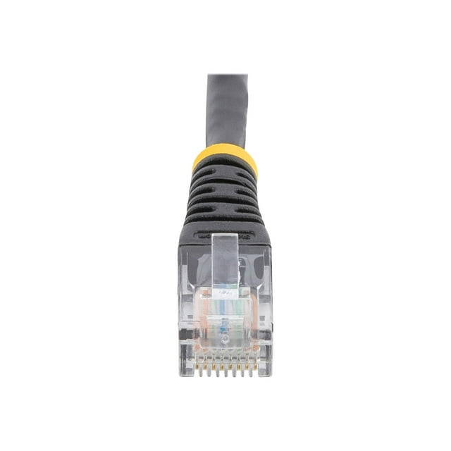 StarTech.com Cat5e Ethernet Cable - 3 ft - Black - Patch Cable - Molded Cat5e Cable - Short Network Cable - Ethernet Cord - Cat 5e Cable - 3ft (M45PATCH3BK) - Patch cable - RJ-45 (M) to RJ-45 (M) - 3 ft - UTP - CAT 5e - molded - black