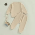 thumbnail image 5 of Jxzom Baby Girl First Birthday Outfit In My One Year Old Era Sweatshirt Tops Long Sleeve 1st Birthday Shirt Pants Fall Clothes Set, 5 of 10