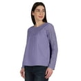 thumbnail image 3 of Moomaya Victorian Style Lace Top For Women Long Sleeves Casual Plain Tunic, 3 of 7