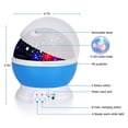 thumbnail image 4 of Kids Star Night Light, Proyector De Estrella Giratorio De 360 Grados, Lmpara De Escritorio, 4 Luces Led, 8 Colores Cambiantes Con Cable Usb; Feliz Sencillez, 4 of 5