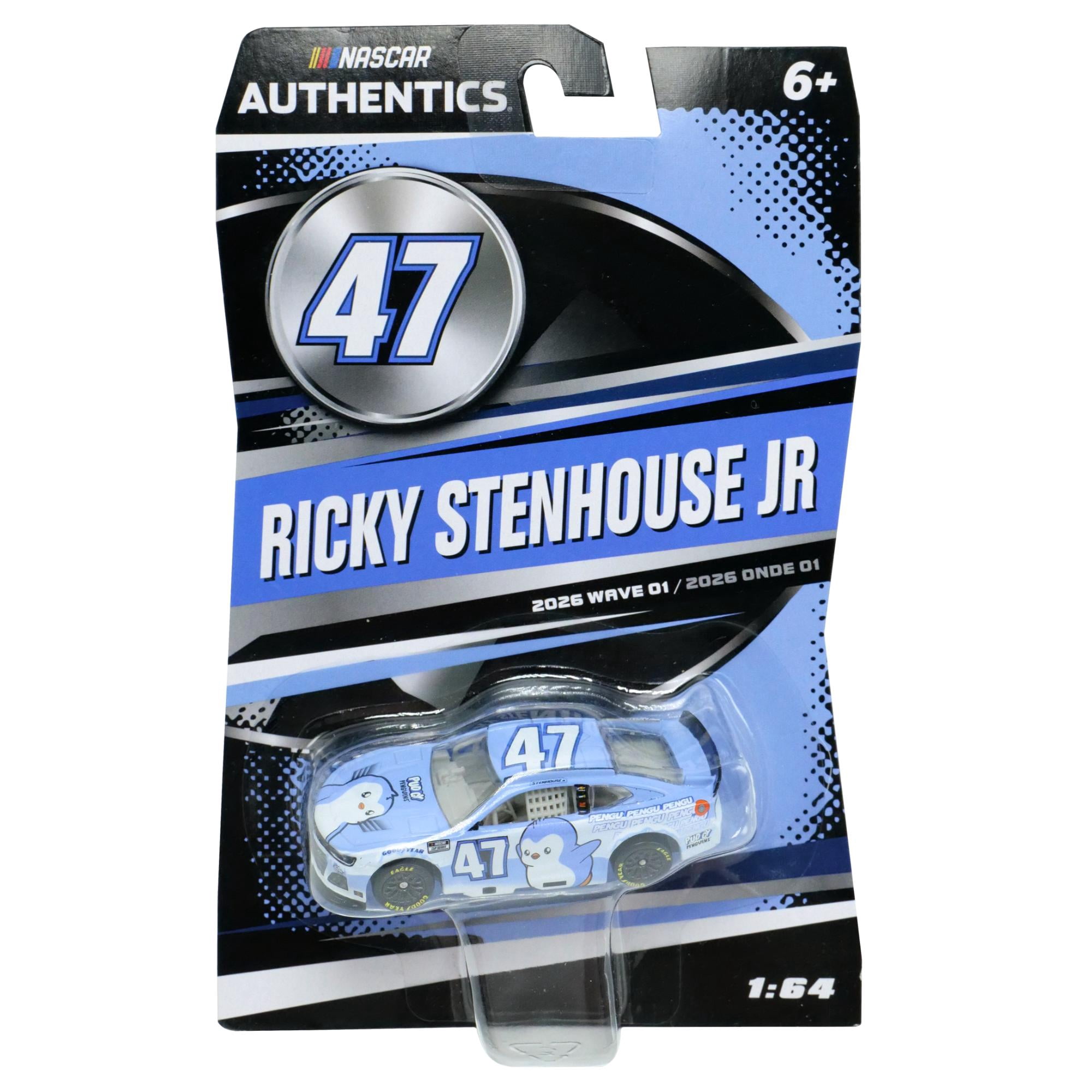 NASCAR Authentics 1:64 Diecast Collectible Play Vehicle