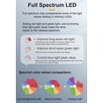 thumbnail image 2 of 18.7" Professional 216 LED beads Eye-caring desk lamp, Natural Full Spectrum LED, Touch Control, 5 Lighting Modes with Stepless sliding dimmer, high CRI, timer, Auto-control brightness Sensor, 2 of 18