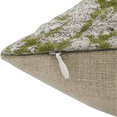 thumbnail image 4 of Fabdivine Thick Linen Hand Block Print Decorative Throw Pillow Cover , 16"X16", Green, 4 of 5