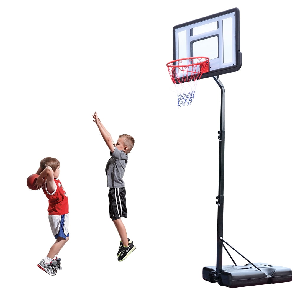 Portable Removable Basketball System Basketball Hoop Teenager PVC ...