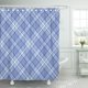 thumbnail image 1 of Cortina de Ducha ABPHQTO Estampado de Cuadros Escoceses 152x180 cm, 1 of 2