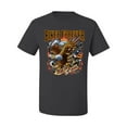 thumbnail image 2 of Biker Forever American Eagle Live To Ride Cars and Trucks Men's Graphic T-Shirt, Charcoal, 4XL, 2 of 3