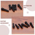 thumbnail image 3 of 6 Pcs Piquets de Pont pour Guitare Cônes Fixes Piquets de Réglage pour Guitare Instrument à Cordes (GL62A), 3 of 8