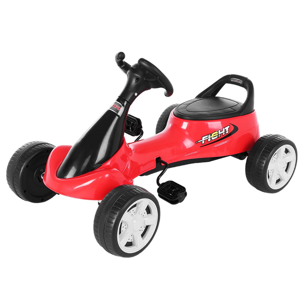 Details about   Kid's Go Kart Ride-On Toys 4 Wheels Pedal Car Outdoor For Boys & Girls Aged 3-8 