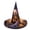 B, variant on Witch Hat for Women, Halloween Party Costume Hat, High Top Pointed Wide Brim Cone, Ideal for Dress Up and Seasonal Halloween Events G