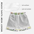thumbnail image 3 of FORMRS Boys Swim Trunks Quick Dry Mesh Liner Boardshorts Sizes XS-XL, Cute Vegetables, 3 of 7