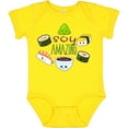 thumbnail image 3 of Inktastic Soy Amazing Cute Sushi and Wasabi Boys or Girls Baby Bodysuit, 3 of 5