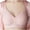 37-Pink, variant on YWDJ Bras for Women Push up Back Closures Lounge Bras Wirefree Comfortable Bras Adjustable Straps Full Coverage Wrap Bras Padded Lace Comfy Bras Solid Sleep Bras Pink 95