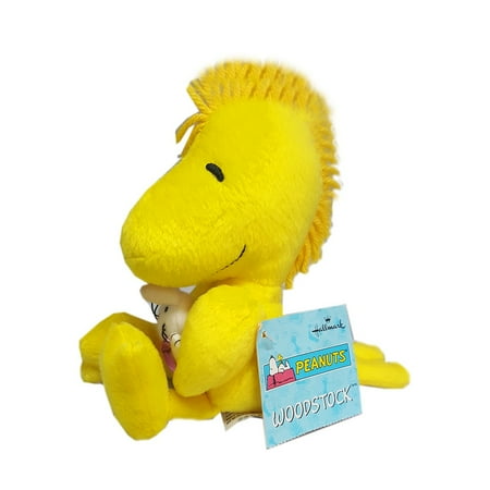 Hallmark Peanuts Snoopy Best Friend Plush WOODSTOCK Holding Easter Bunny Rabbit
