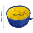 thumbnail image 2 of BotaniNest Lightweight Foldable Travel & Cat Feeding Bowl With Base For Outdoor Use Easy Portable Dish Foldable Feeding Bowl Lightweight Outdoor Feeder With Base Portable Food Grade Nylon, 2 of 4