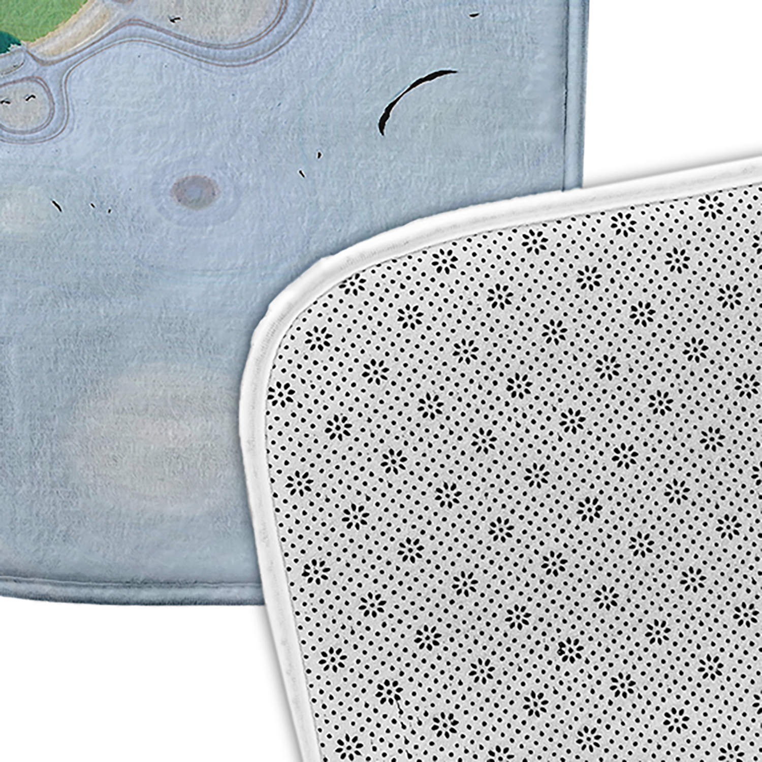 Simply Daisy Amoeba Meet Too Pet Feeding Mat for Dogs and Cats