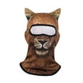 thumbnail image 2 of Animal balaclava mascarilla de mascarilla para capucha cubierta de cara con motocicleta de verano de esquí para esquiar León, 2 of 8