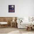 thumbnail image 2 of Stupell Industries Let's Hang Halloween Bats Graphic Art Jet Black Floating Framed Canvas Print Wall Art, Design by Linda Birtel, 2 of 6