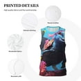 thumbnail image 3 of Sikiie Lively Cute Turtle Basketball Jersey Reversible Men's Mesh Athletic Sports Shirts Training Practice S-4XLMedium, 3 of 6