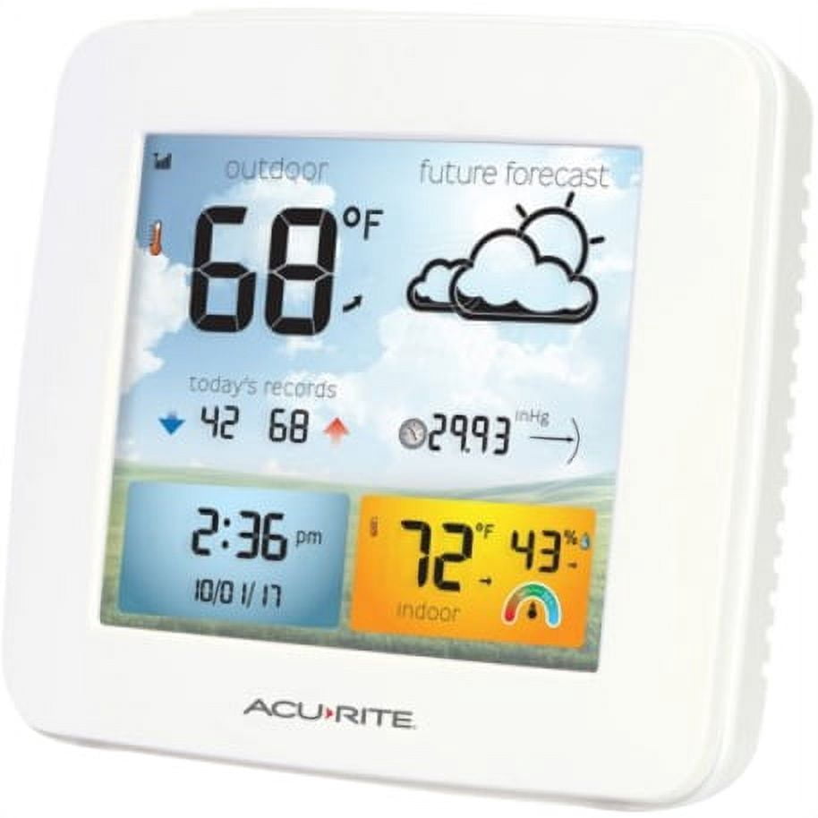 AcuRite Weather Forecaster - Temperature and Humidity - Desktop, Wall Mountable