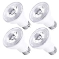 thumbnail image 1 of Bombillas LED LumStory PAR20, 7 W, 3000 K, luz blanca cálida regulable, paquete de 4, 1 of 8