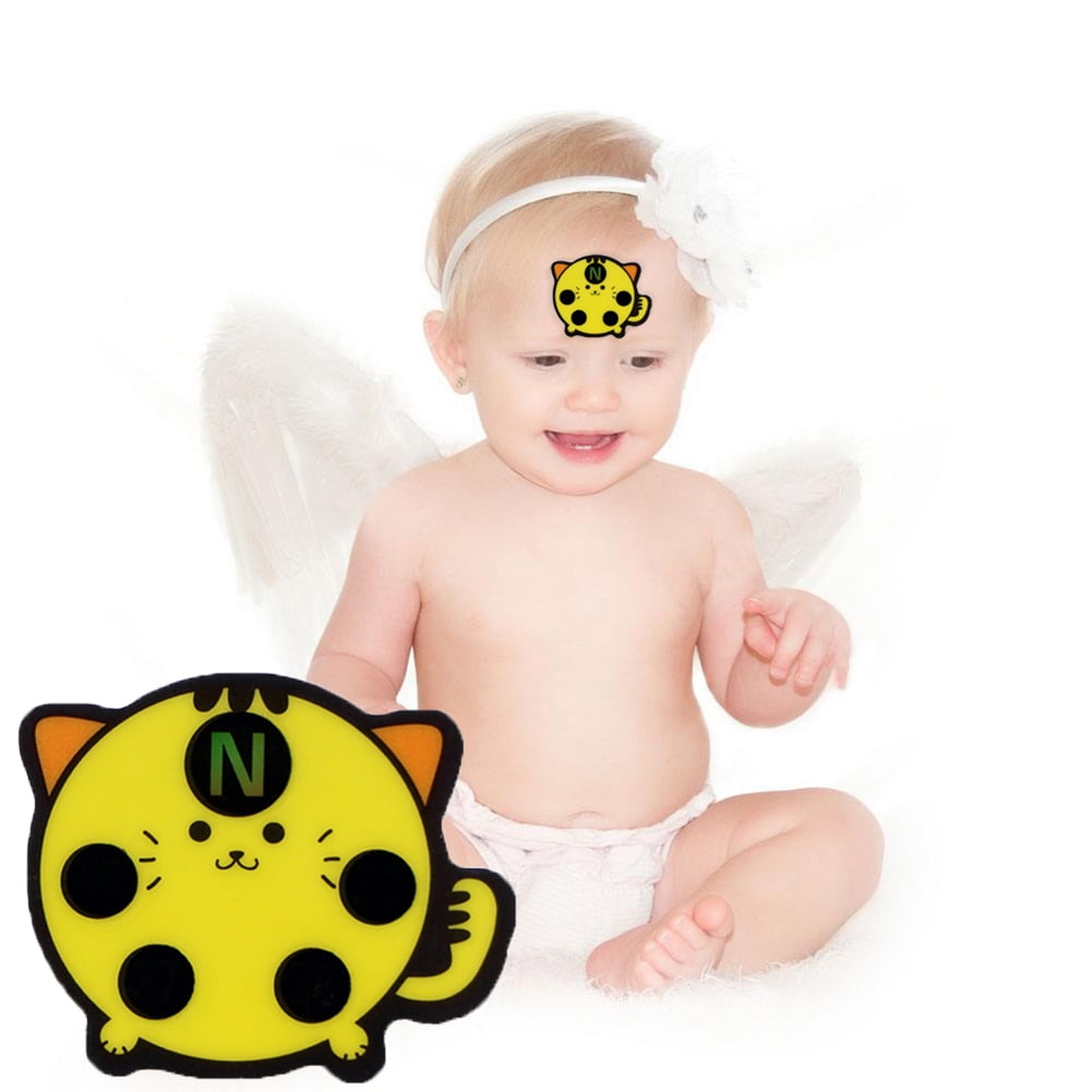 Cartoon Sticker LCD Forehead Thermometers Body Fever Thermometers Head