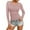 Red, variant on Womens Undershirts Ribbed Long Sleeve T Shirt Fall Slim Fit Basic Top Soft Stretch Knit Casual Tunic Blouse