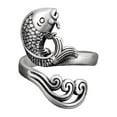 thumbnail image 2 of RuiJiao Clearance Crochet Finger Ring Adjust Crochet Tension Ring Open Yarn Guide Finger Clip Crochet Thimble, 2 of 7