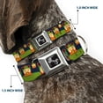 thumbnail image 2 of Buckle-Down Pet Collar, Dog Collar Metal Seatbelt Buckle, Duck Frog Hat, 16 to 23 Inches 1.5 Inch Wide, 2 of 8