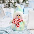 thumbnail image 6 of Vggrvlo Snowman Plush Tree Topper Cute Thanksgving Plush Doll for Office Snowman Xmas Treetop Ornament for Bo/y Gir/l Decor, 6 of 7