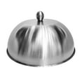 thumbnail image 2 of Tapa universal para hamburguesas con forma de cúpula para derretir queso, tapa para cocinar al , de acero inoxidable, para asar hamburguesas, 28 cm x 28 cm x 108 cm, 2 of 8