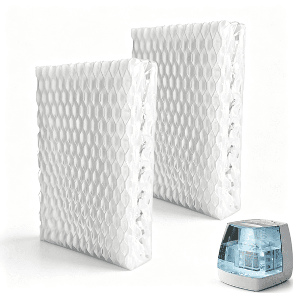 2 Pack Wf813 Eqwf813 Humidifier Filters Compatible with Eqwf813 Eq-2119-Ul, Re-lion RCM-832 RCM-832N, ProCare PCCM-832N Cool Mist Humidifier Replacement Filter