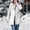 White, variant on Vinsonshop Rain Jacket Women Long Rain Coats for Women Long Trench Coat for Women Trench Coat with Hood Women Windbreaker Jacket Women Outdoor Jacket Outerwear for Women Black L