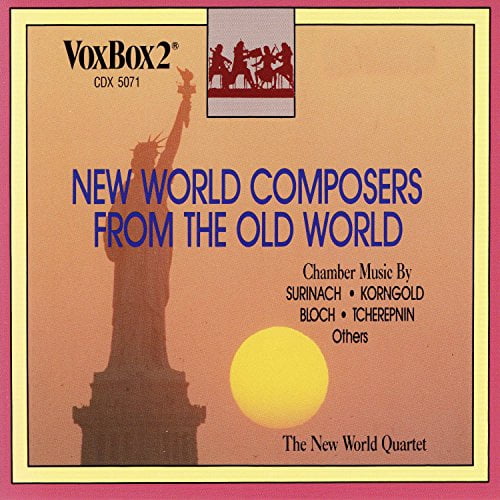 New World Ensemble - New World Composers from the Old World - Classical - CD