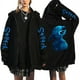 thumbnail image 2 of Sudadera con capucha de dibujos animados para mujer, ropa de calle de Manga con cremallera, de Disney, Stitch, Harajuku, 2 of 3