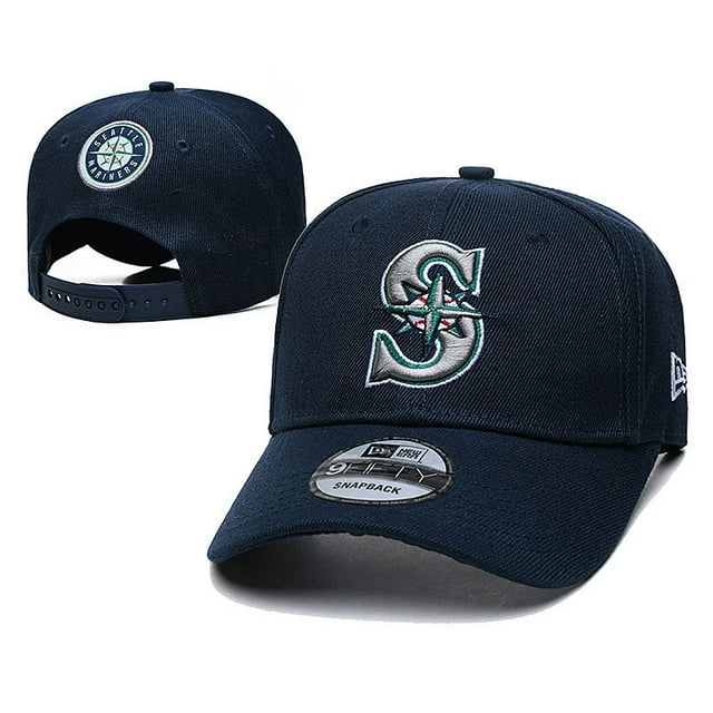 Seattle Mariners Navy Blue Adjustable Unisex Hat With Eye - Catching Team "S" Logo