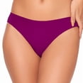 thumbnail image 2 of Bikini Ilusión para Dama, Doble Tela al Frente sin Costura Morado Talla TG, 2 of 5