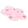 thumbnail image 3 of Posavasos ANGGREK diseño de flores aislantes antideslizantes color rosa, 3 of 8