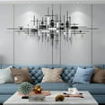 thumbnail image 3 of 3D multicolor Modern Style Wall Decor Metal Home Hanging Art, 3 of 5