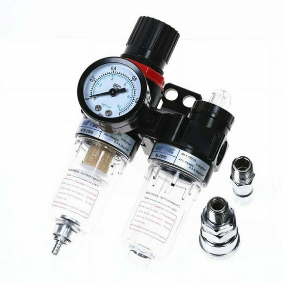Air Compressor AFC2000 Oil Water Separator Regulator Trap Filter Airbrush