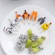thumbnail image 3 of Lindo animal forma fruta tenedor decoración decorativa para Gloria tenedores de frutas, 3 of 8