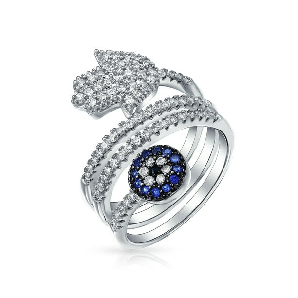 Pave wrap ring sale