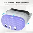 thumbnail image 4 of VR Accessories Set For Meta Quest 3, Includes 7 Pcs: Protective Face Cover, Controller Grips, Headset Cover, Lens Protector, And Shell Cover, 4 of 8