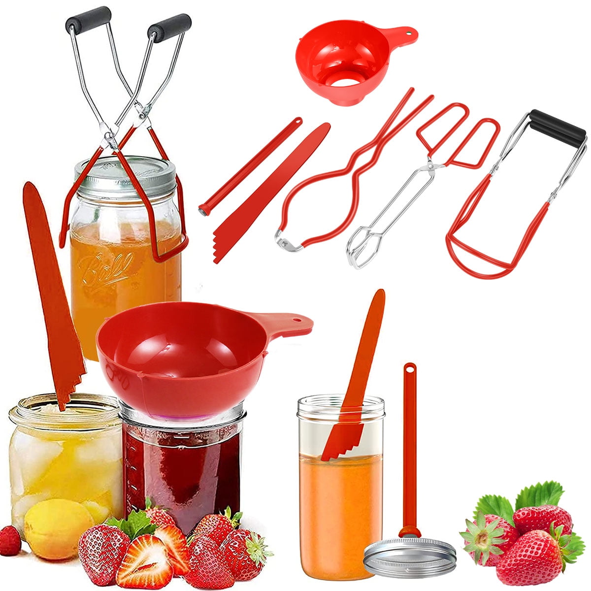 CIVG 6Pcs Canning Kit Canning Supplies Stainless Steel Canning tool Set