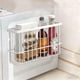 thumbnail image 5 of Magnetic Steel Storage Basket Organizer Rack for Refrigerator Laundry Room Kitchen Office 2-Pack, 5 of 6